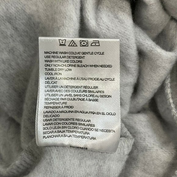 H Halston Studio Women's Joggers Sweatpants Size XL Heather Glacier Gray $68 NWT - Picture 10 of 10